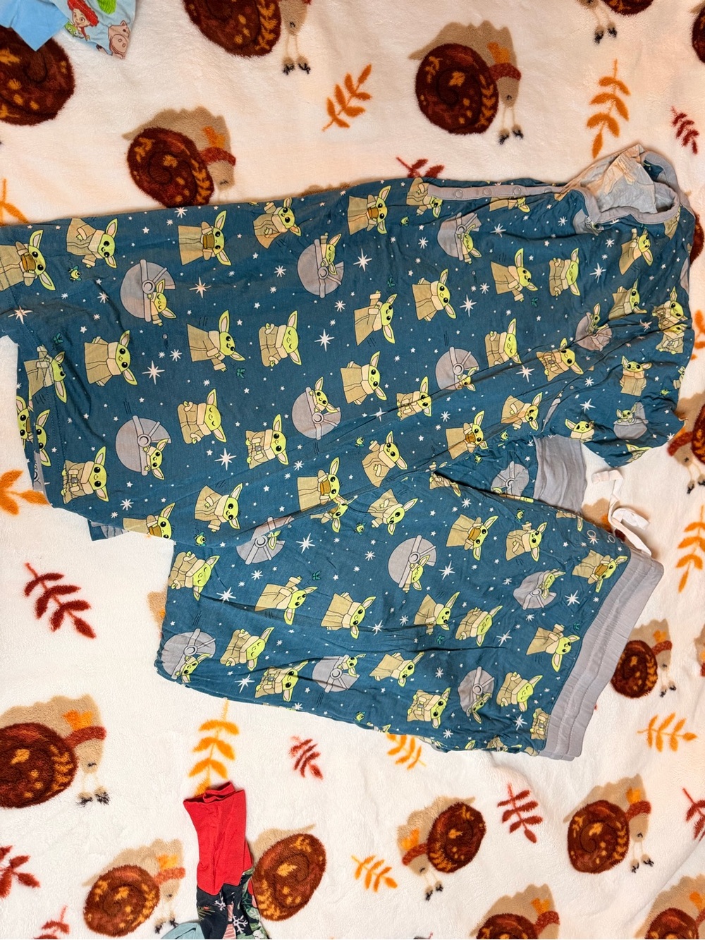 Little Sleepies grogu Pajama Set